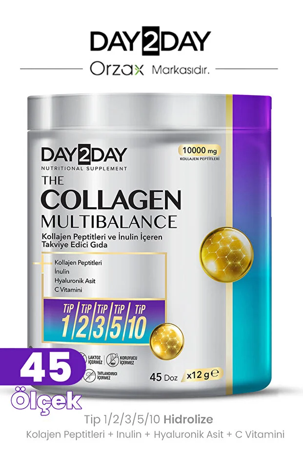 The Collagen MultiBalance Tip 1/ Tip 2/ Tip 3/ Tip 5/ Tip 10 Kolajen Toz Form 540 gr The Collagen MultiBalance Tip 1/ Tip 2/ Tip 3/ Tip 5/ Tip 10 Kolajen Toz Form 540 gr